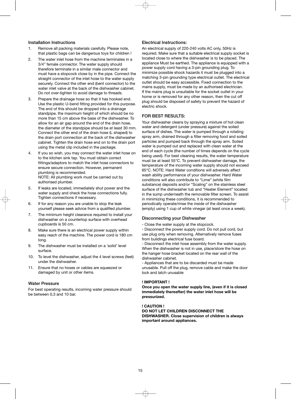 Melissa 758-007 User Manual | Page 15 / 38