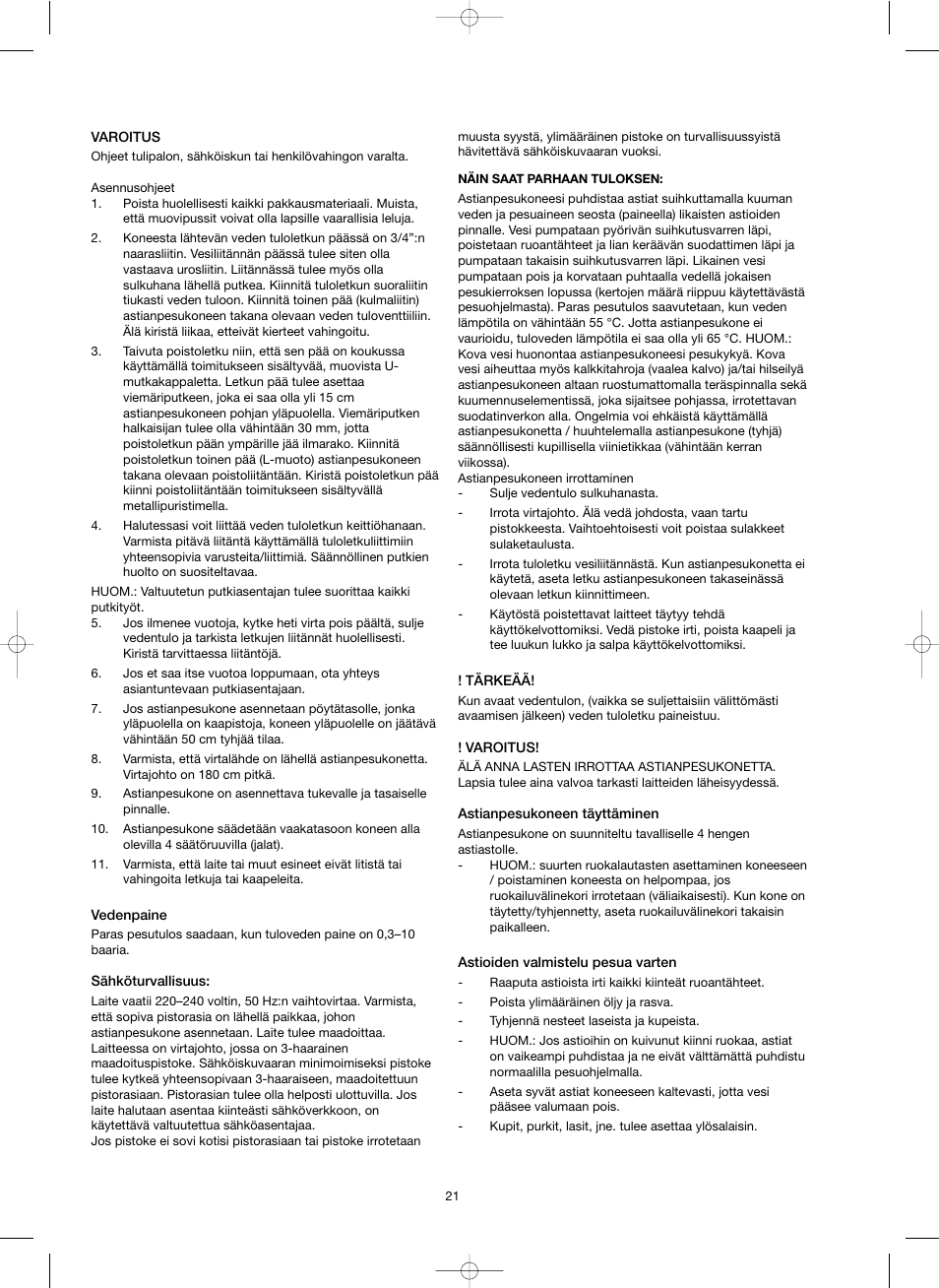 Melissa 758-007 User Manual | Page 21 / 38