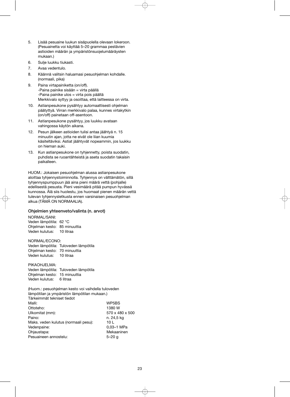 Melissa 758-007 User Manual | Page 23 / 38