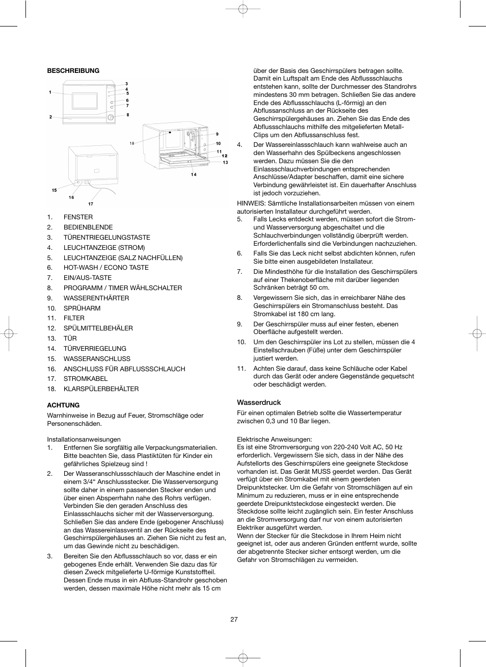 Melissa 758-007 User Manual | Page 27 / 38