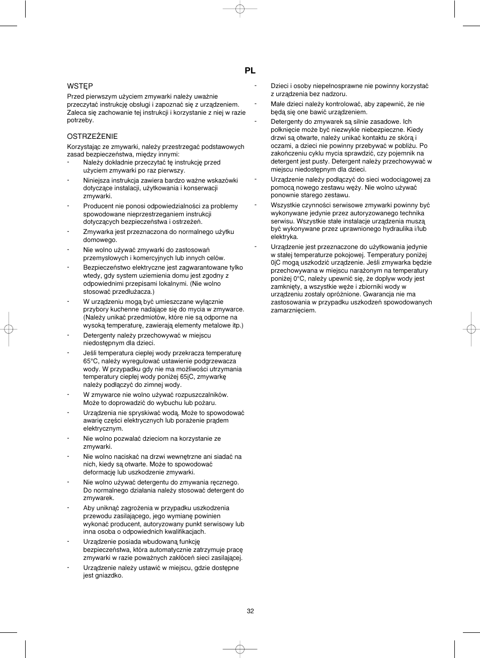 Melissa 758-007 User Manual | Page 32 / 38