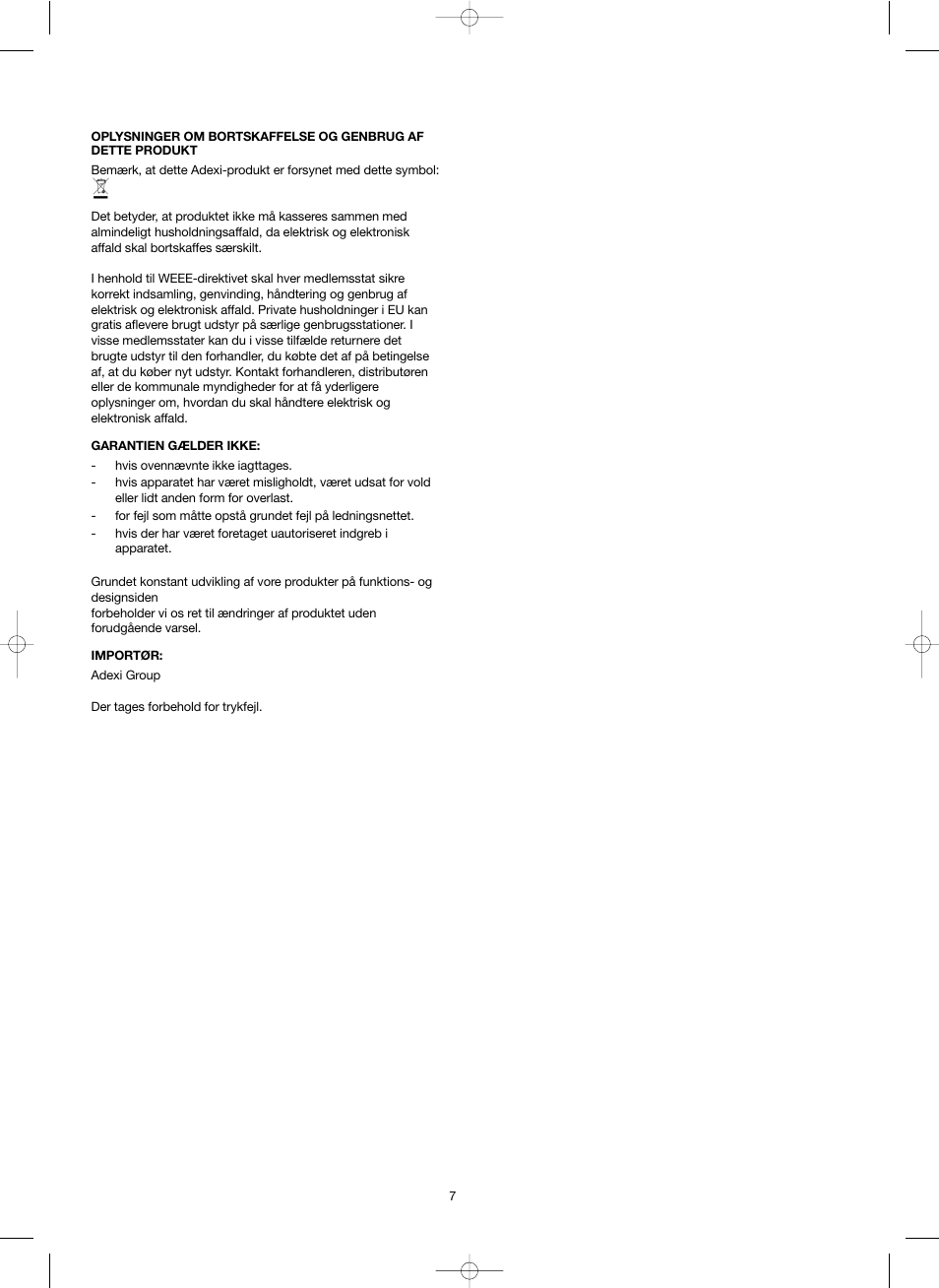 Melissa 758-007 User Manual | Page 7 / 38