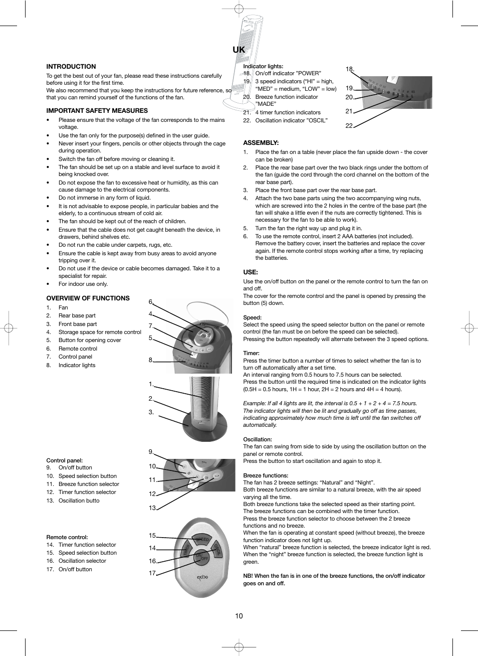 Melissa 271-105 User Manual | Page 10 / 18