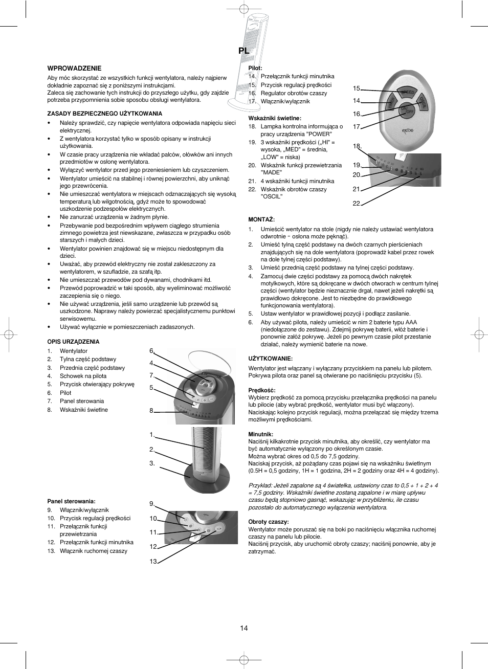 Melissa 271-105 User Manual | Page 14 / 18