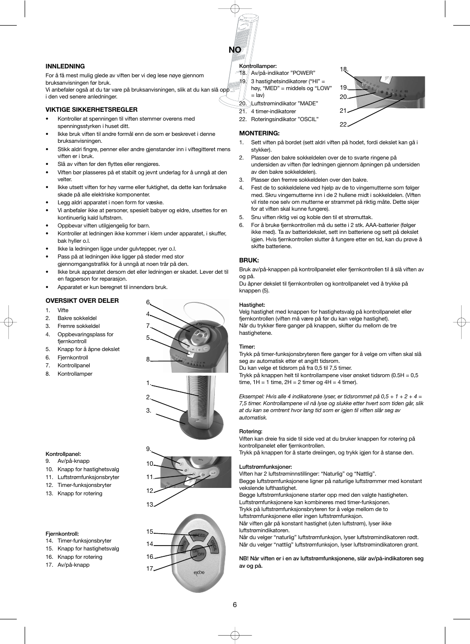 Melissa 271-105 User Manual | Page 6 / 18