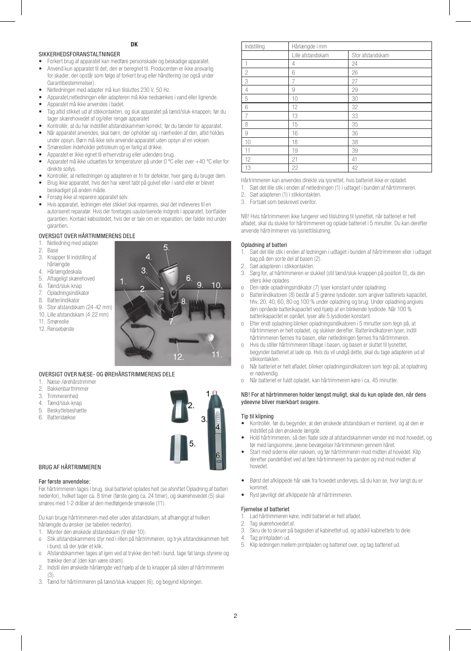 Melissa 638-149 User Manual | Page 2 / 12