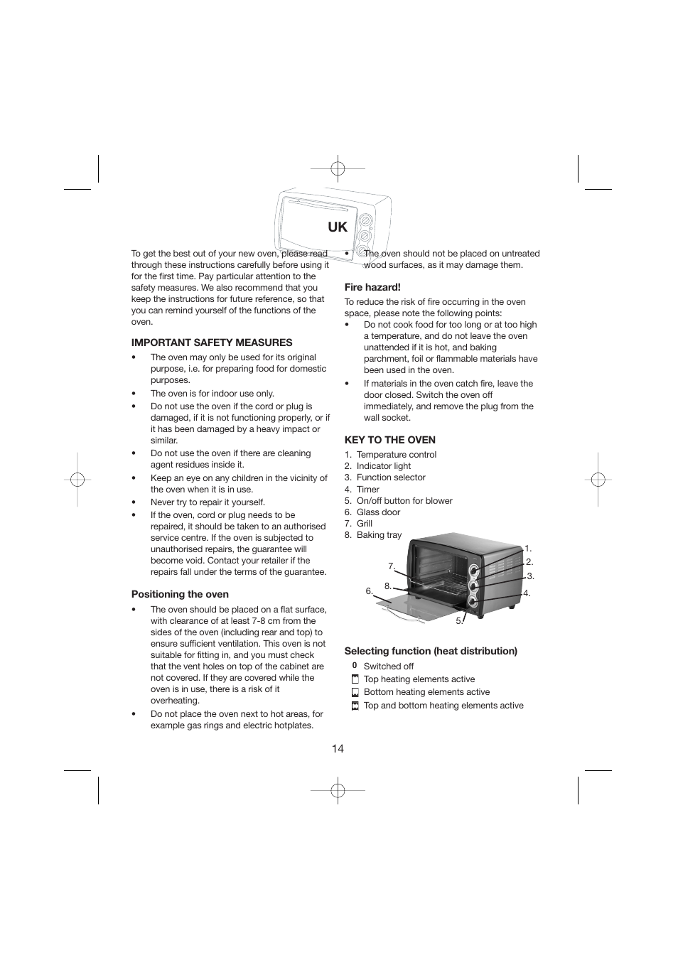 Melissa Maxi Oven 251-003/004 User Manual | Page 14 / 26