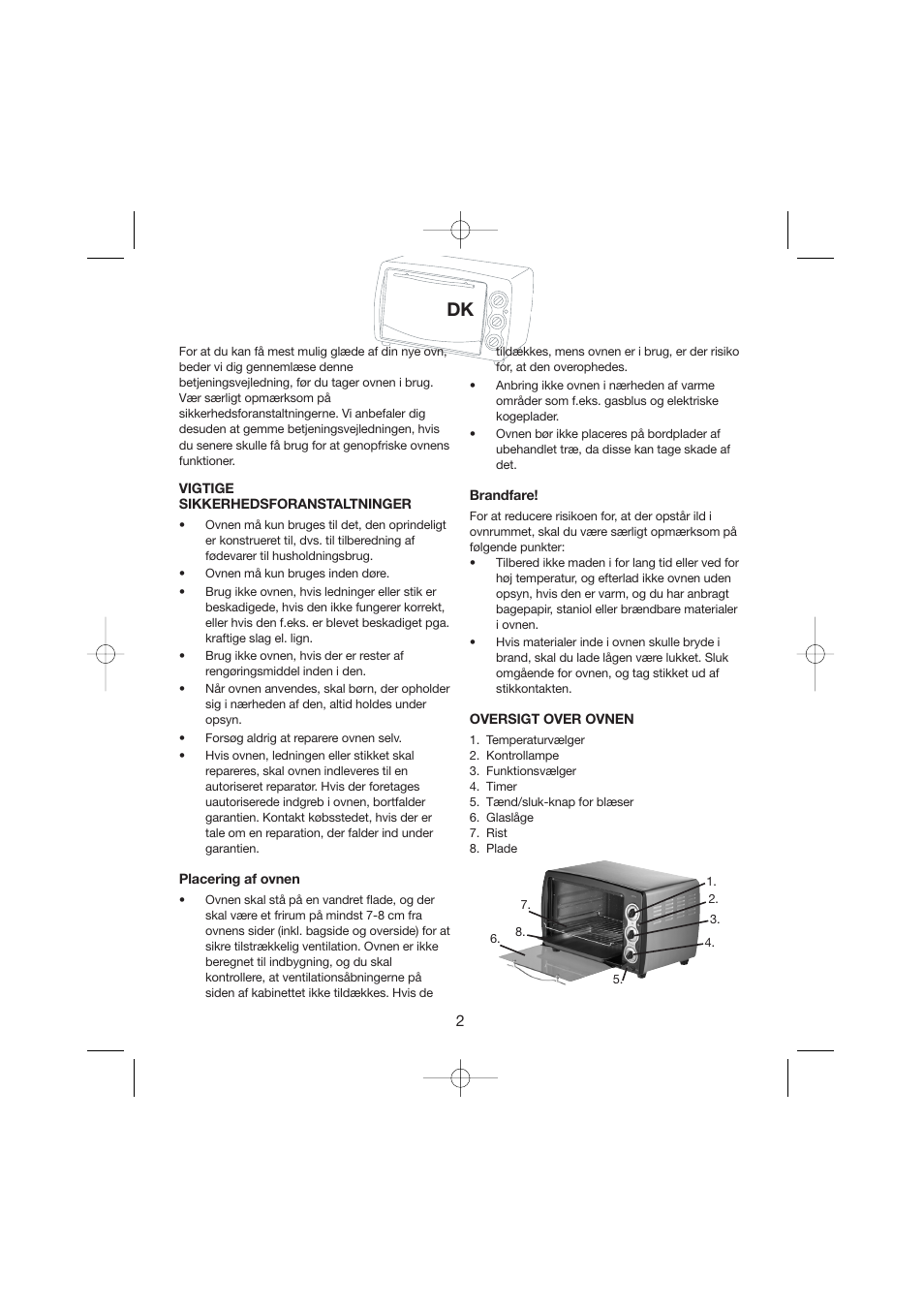 Melissa Maxi Oven 251-003/004 User Manual | Page 2 / 26