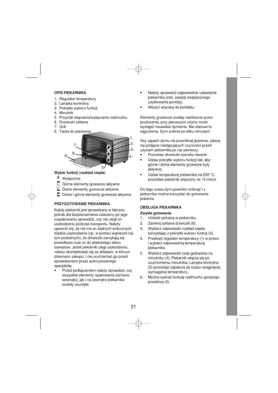 Melissa Maxi Oven 251-003/004 User Manual | Page 21 / 26