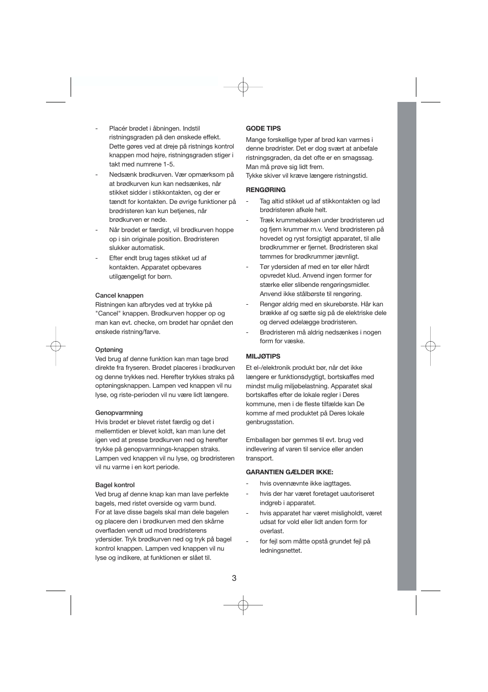 Melissa 243-011 User Manual | Page 3 / 22