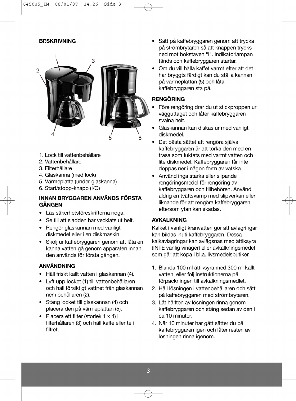 Melissa 745-194 User Manual | Page 3 / 26