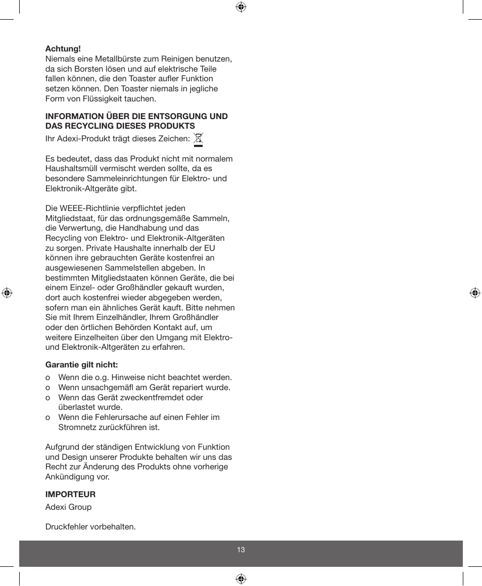 Melissa ide line 743-197 User Manual | Page 13 / 17