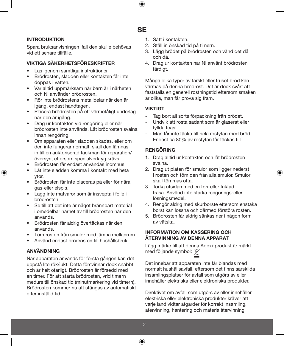 Melissa ide line 743-197 User Manual | Page 2 / 17