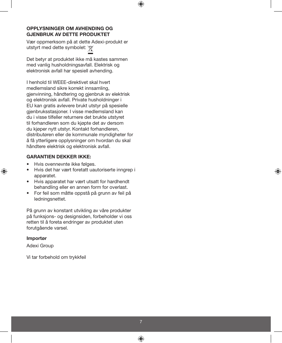 Melissa ide line 743-197 User Manual | Page 7 / 17