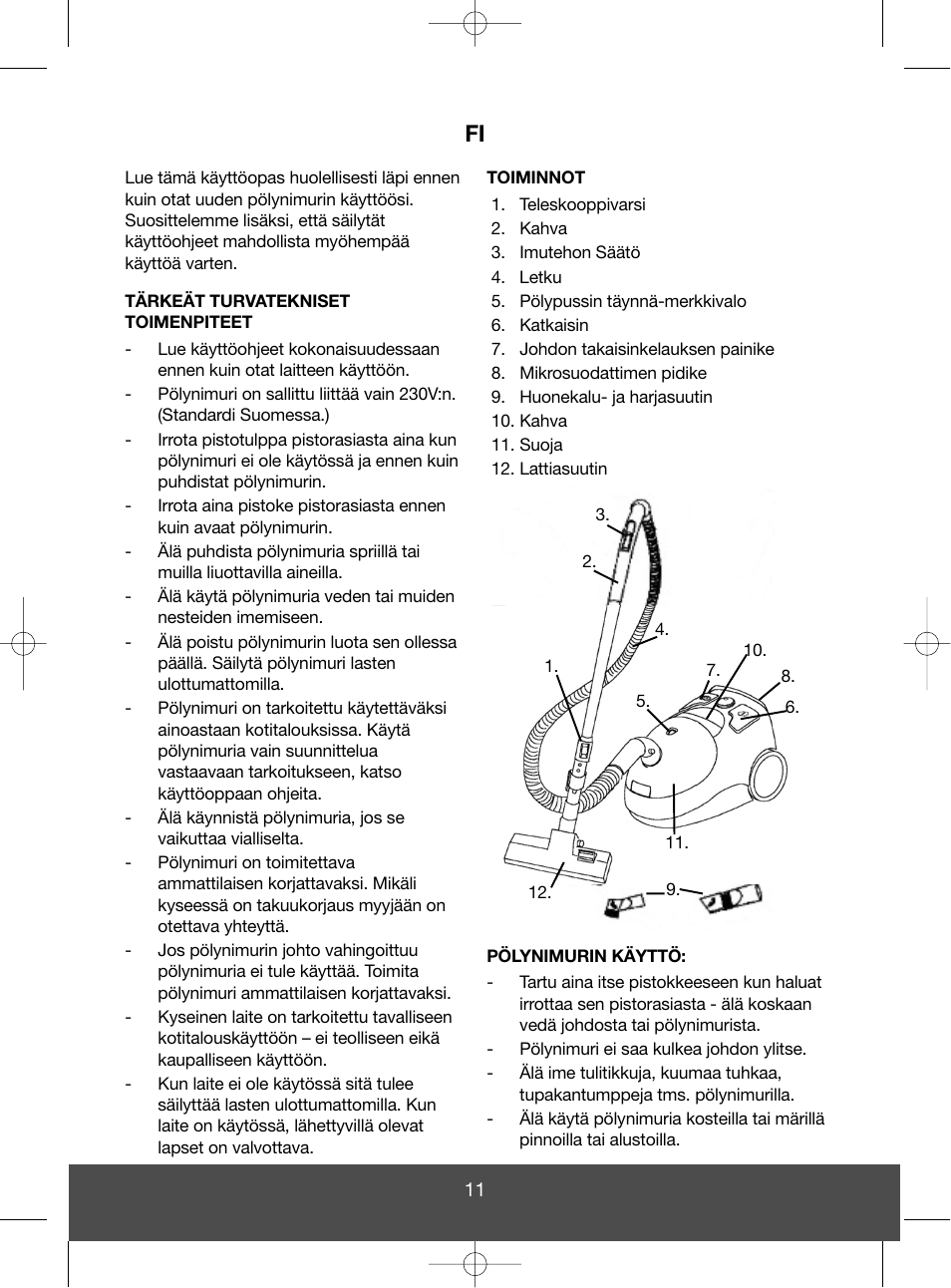 Melissa 640-050 User Manual | Page 11 / 27