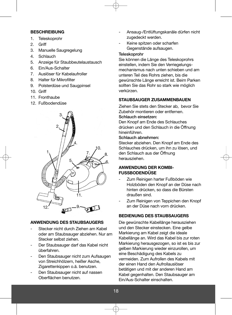 Melissa 640-050 User Manual | Page 18 / 27