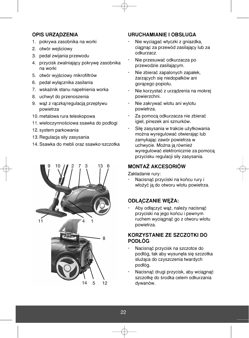 Melissa 640-123 User Manual | Page 22 / 24