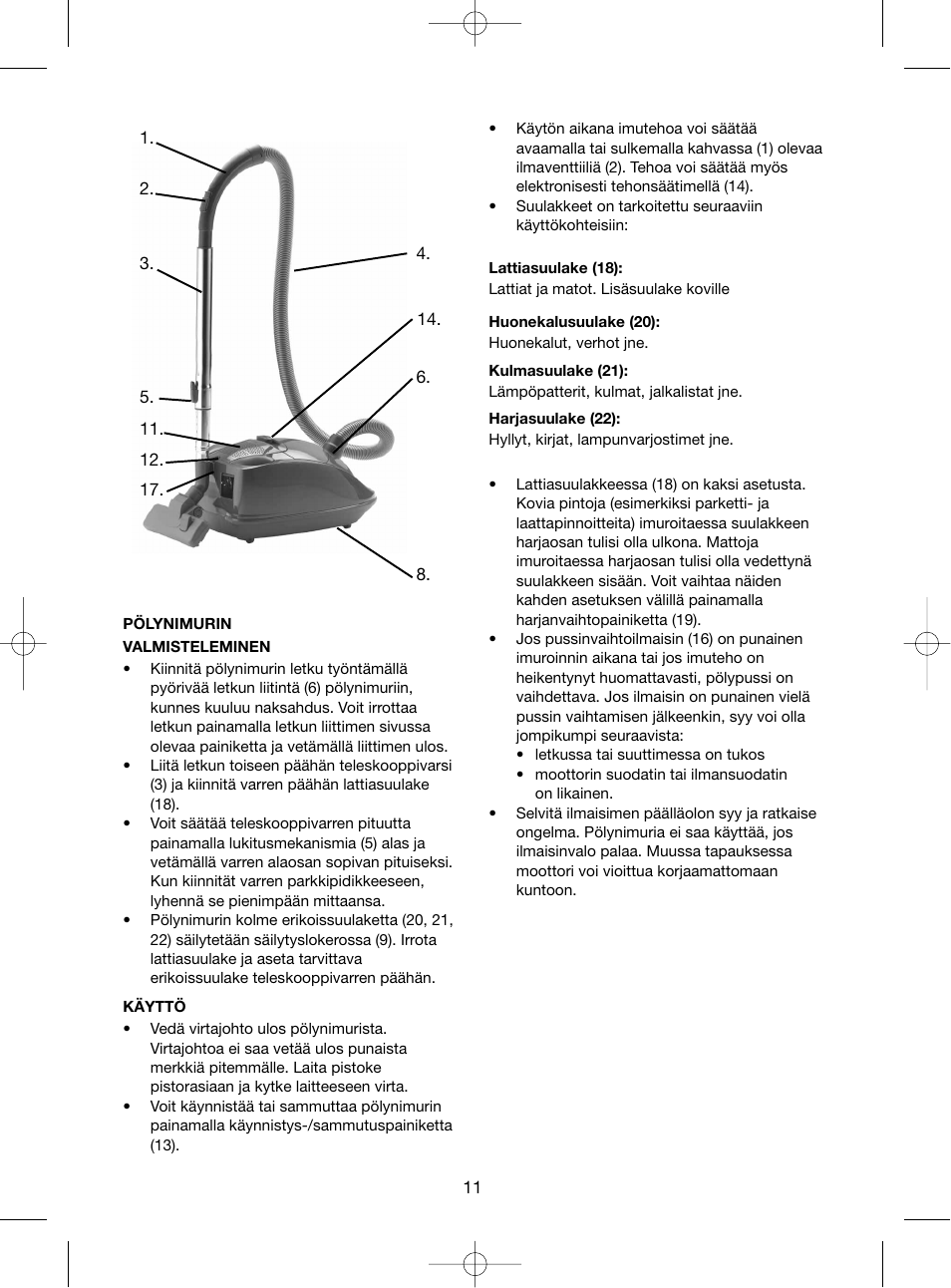 Melissa 240-003 User Manual | Page 11 / 36