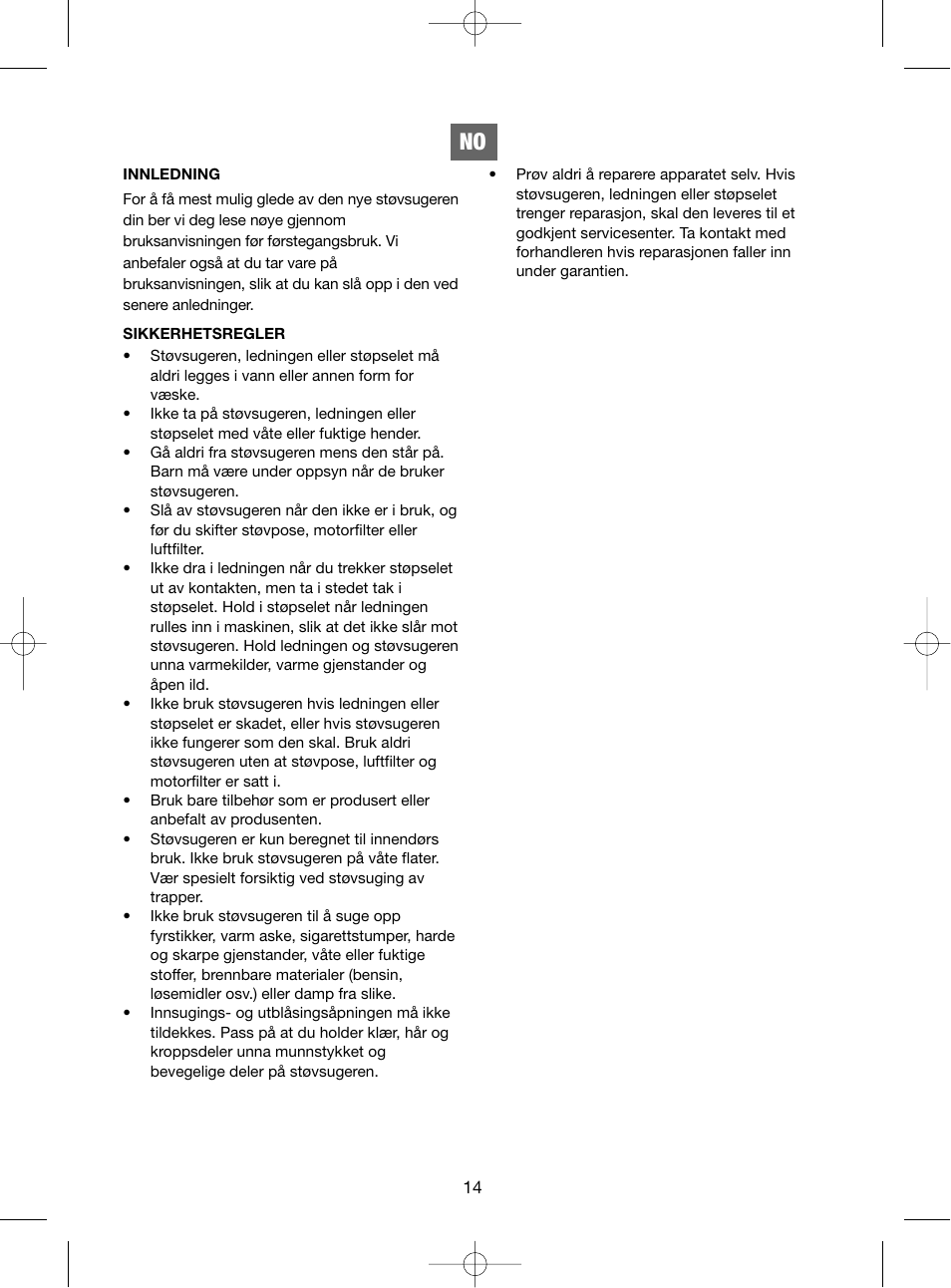 Melissa 240-003 User Manual | Page 14 / 36