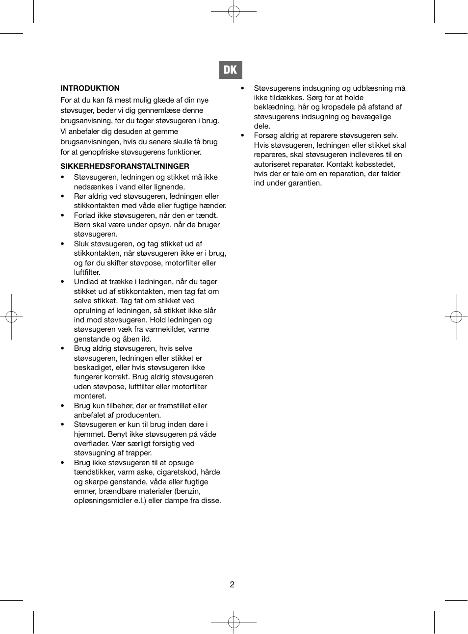 Melissa 240-003 User Manual | Page 2 / 36