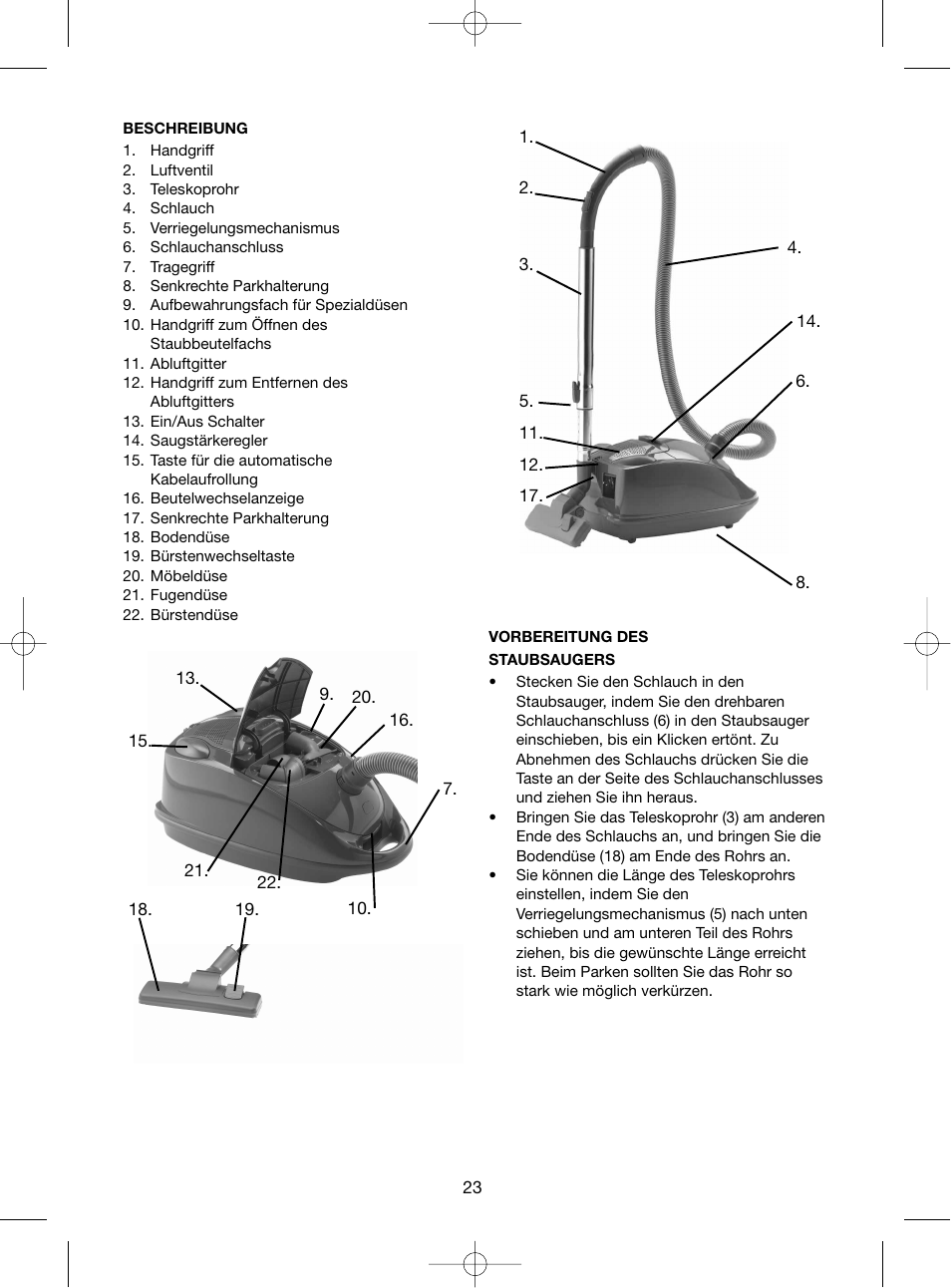 Melissa 240-003 User Manual | Page 23 / 36