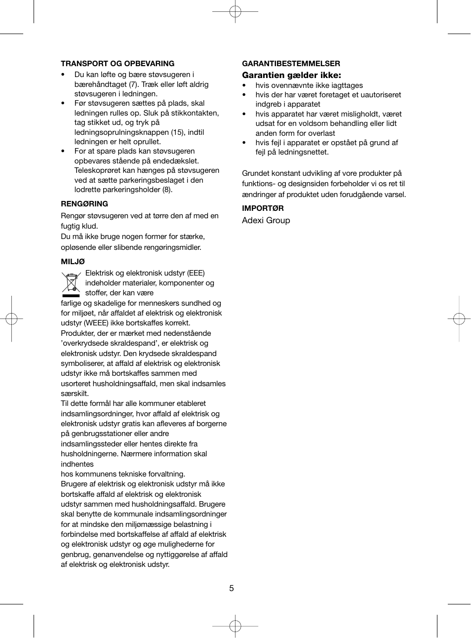 Melissa 240-003 User Manual | Page 5 / 36