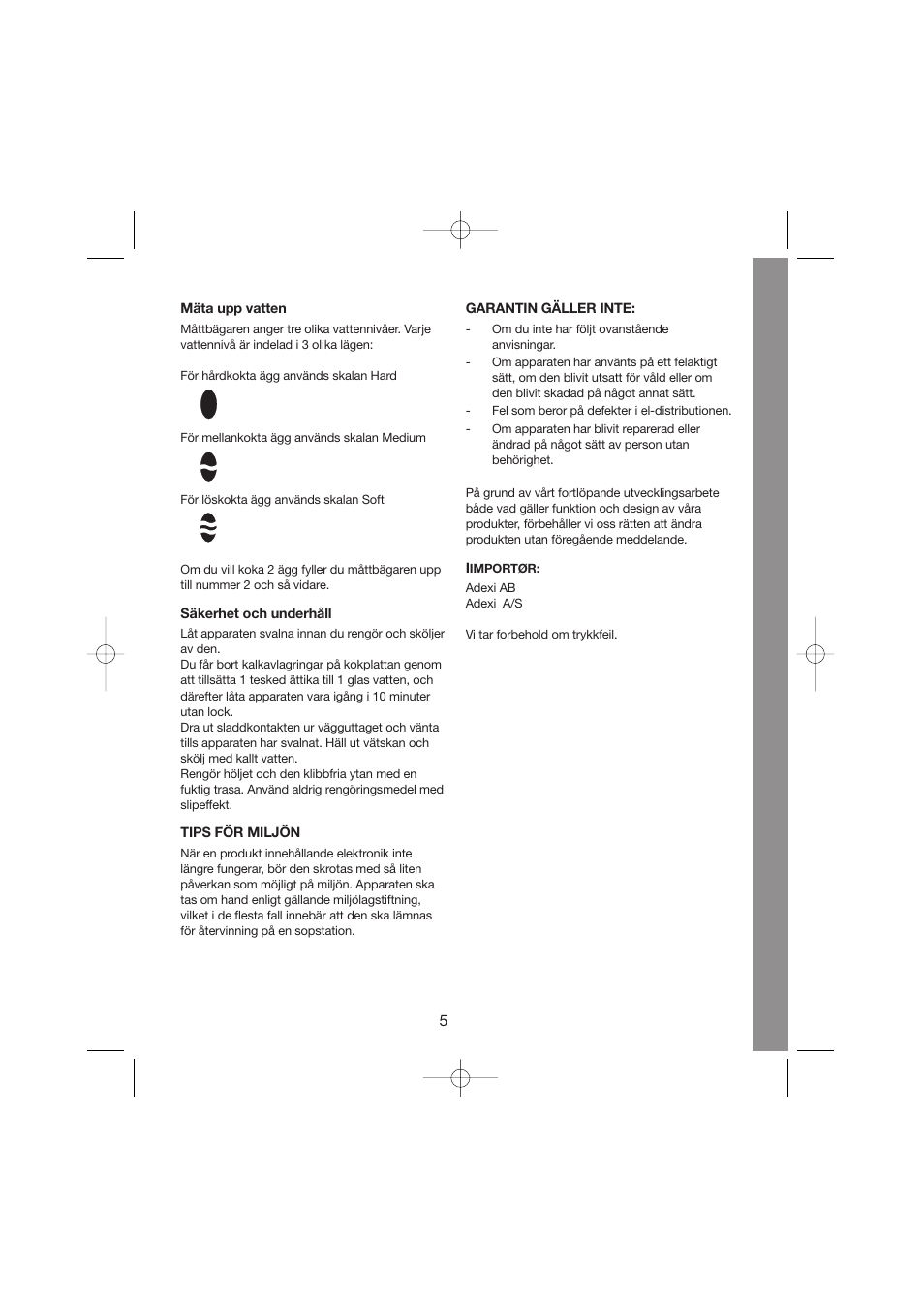 Melissa Steel Series 243-014 User Manual | Page 5 / 17