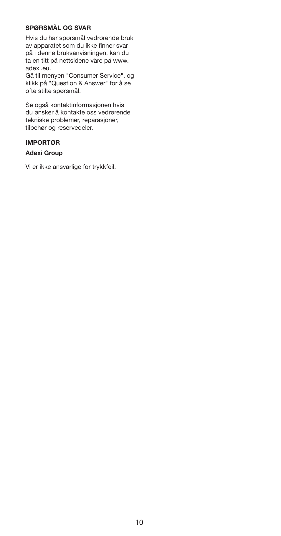 Melissa 235-019 User Manual | Page 10 / 52