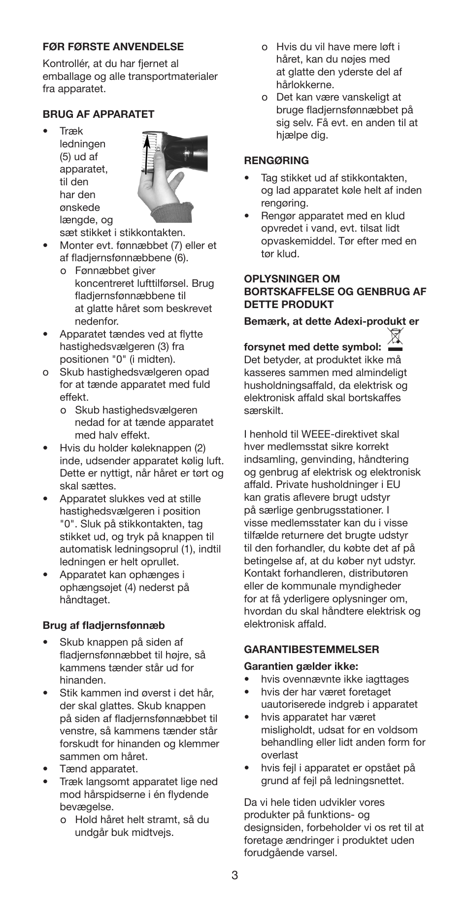 Melissa 235-019 User Manual | Page 3 / 52