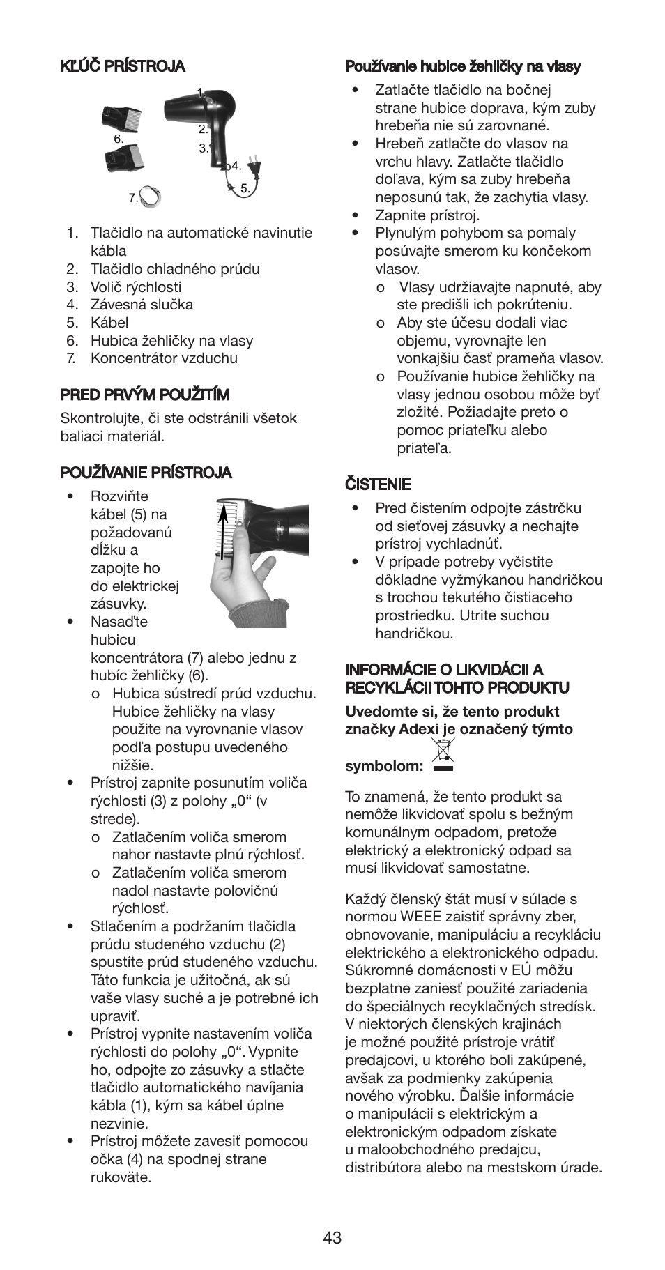 Melissa 235-019 User Manual | Page 43 / 52