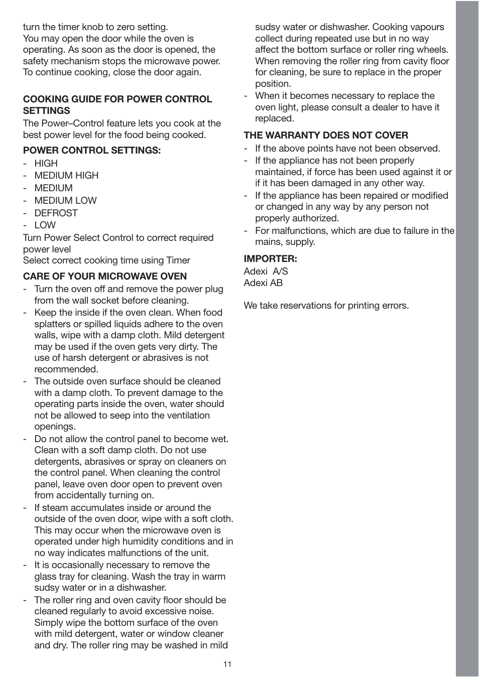 Melissa Steel Series 253-002 User Manual | Page 11 / 20