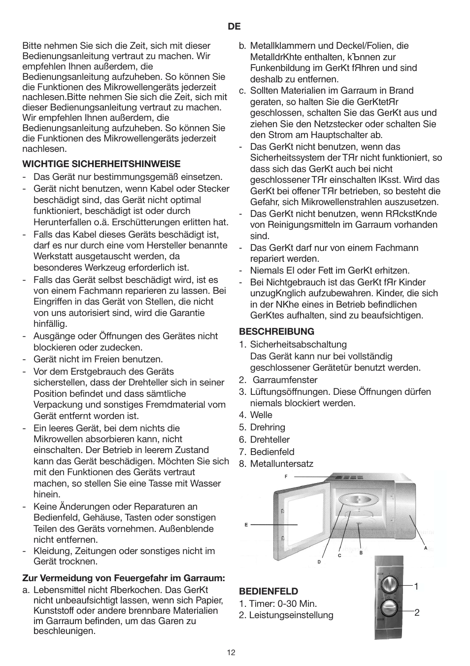 Melissa Steel Series 253-002 User Manual | Page 12 / 20