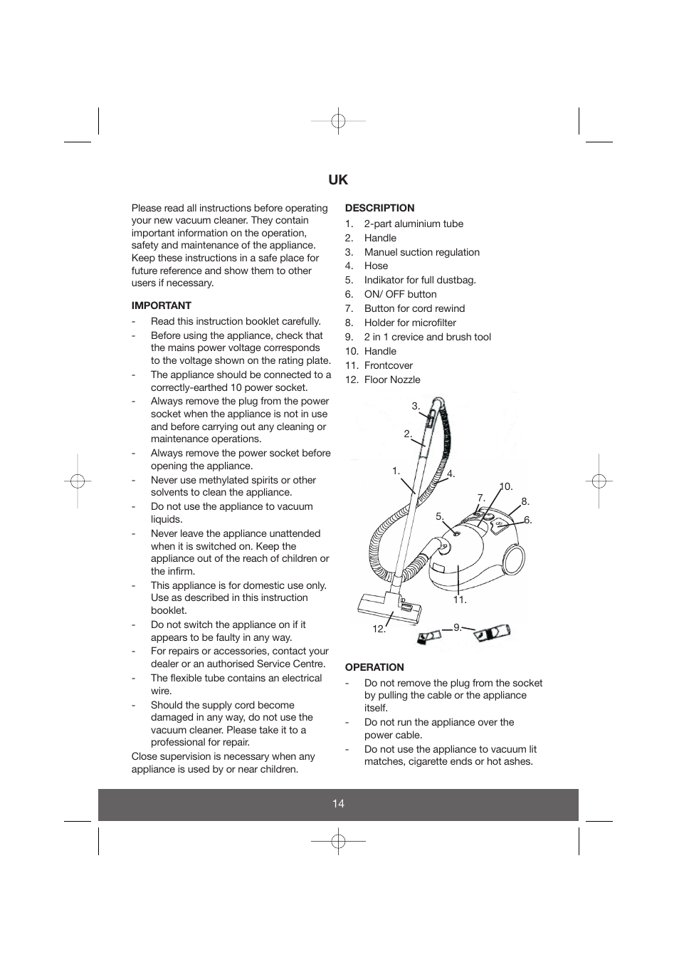 Melissa 640-059 User Manual | Page 14 / 27