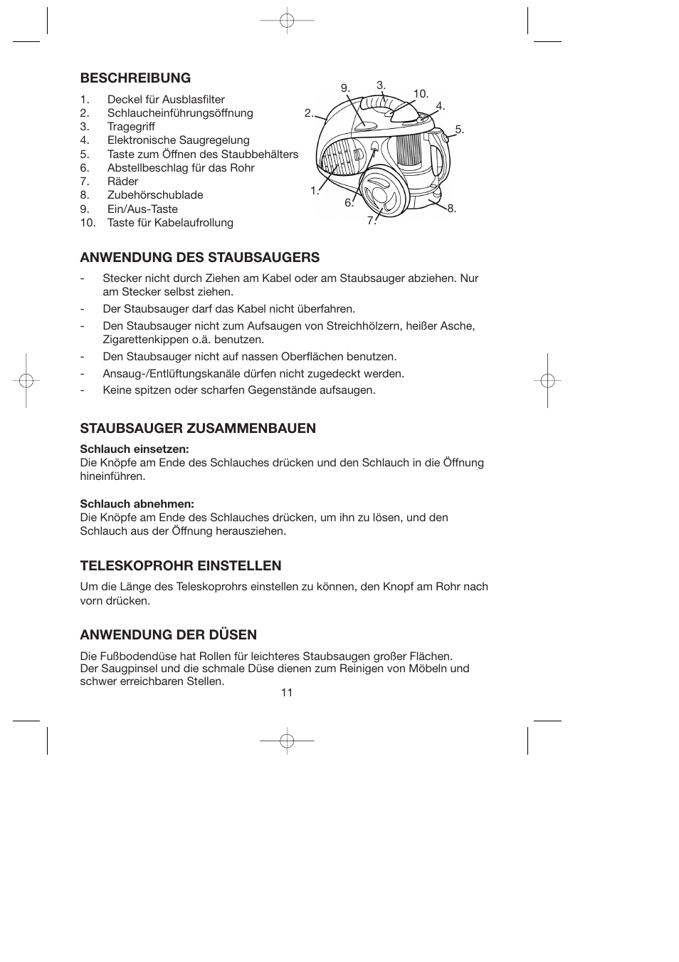 Melissa 740-095 User Manual | Page 11 / 27