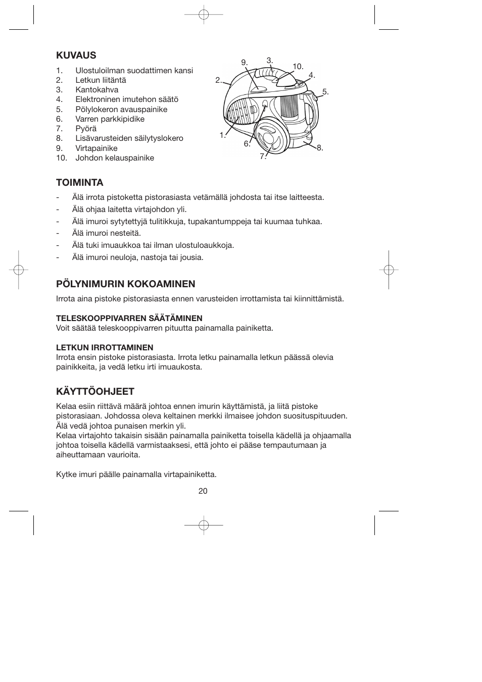 Melissa 740-095 User Manual | Page 20 / 27