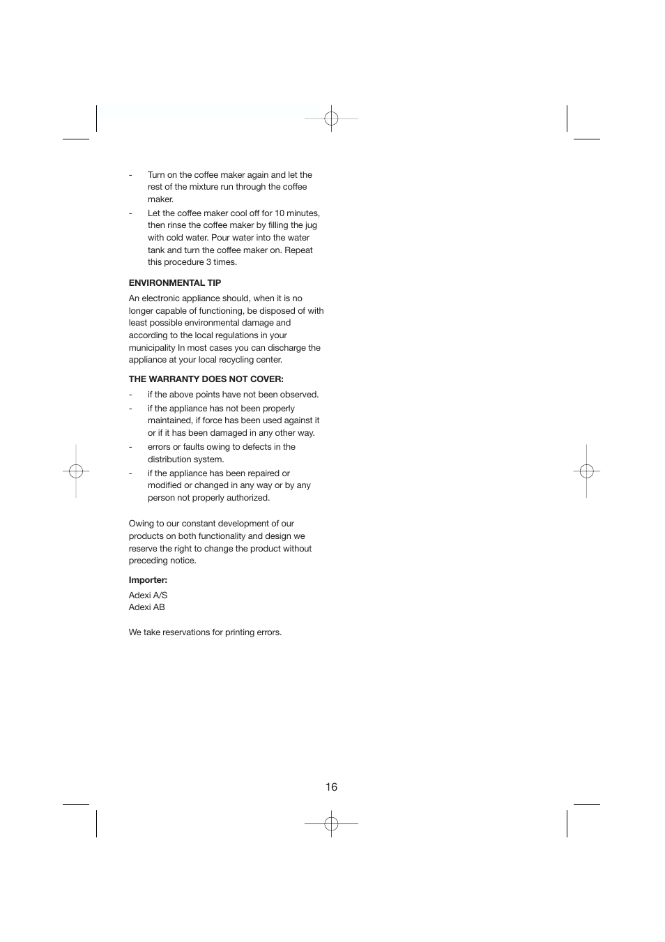 Melissa Black Series 245-022 User Manual | Page 16 / 25