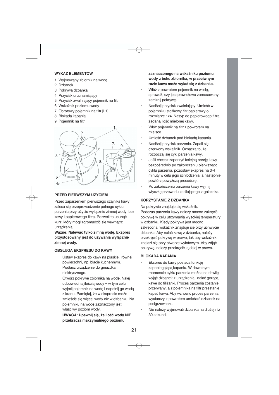 Melissa Black Series 245-022 User Manual | Page 21 / 25