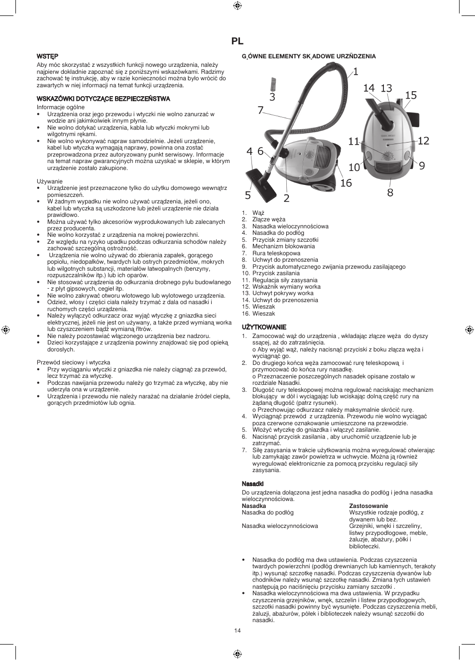 Melissa 640-121 User Manual | Page 14 / 16