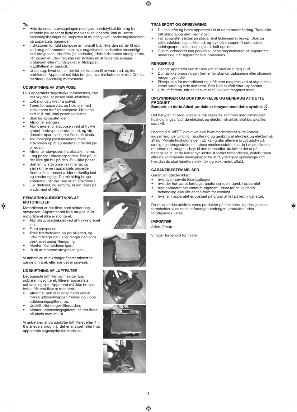 Melissa 640-121 User Manual | Page 3 / 16