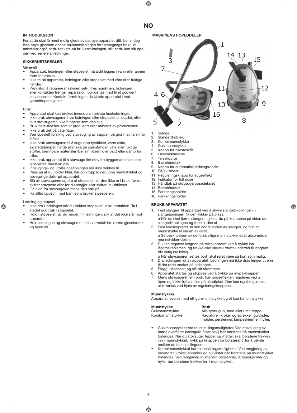 Melissa 640-121 User Manual | Page 6 / 16