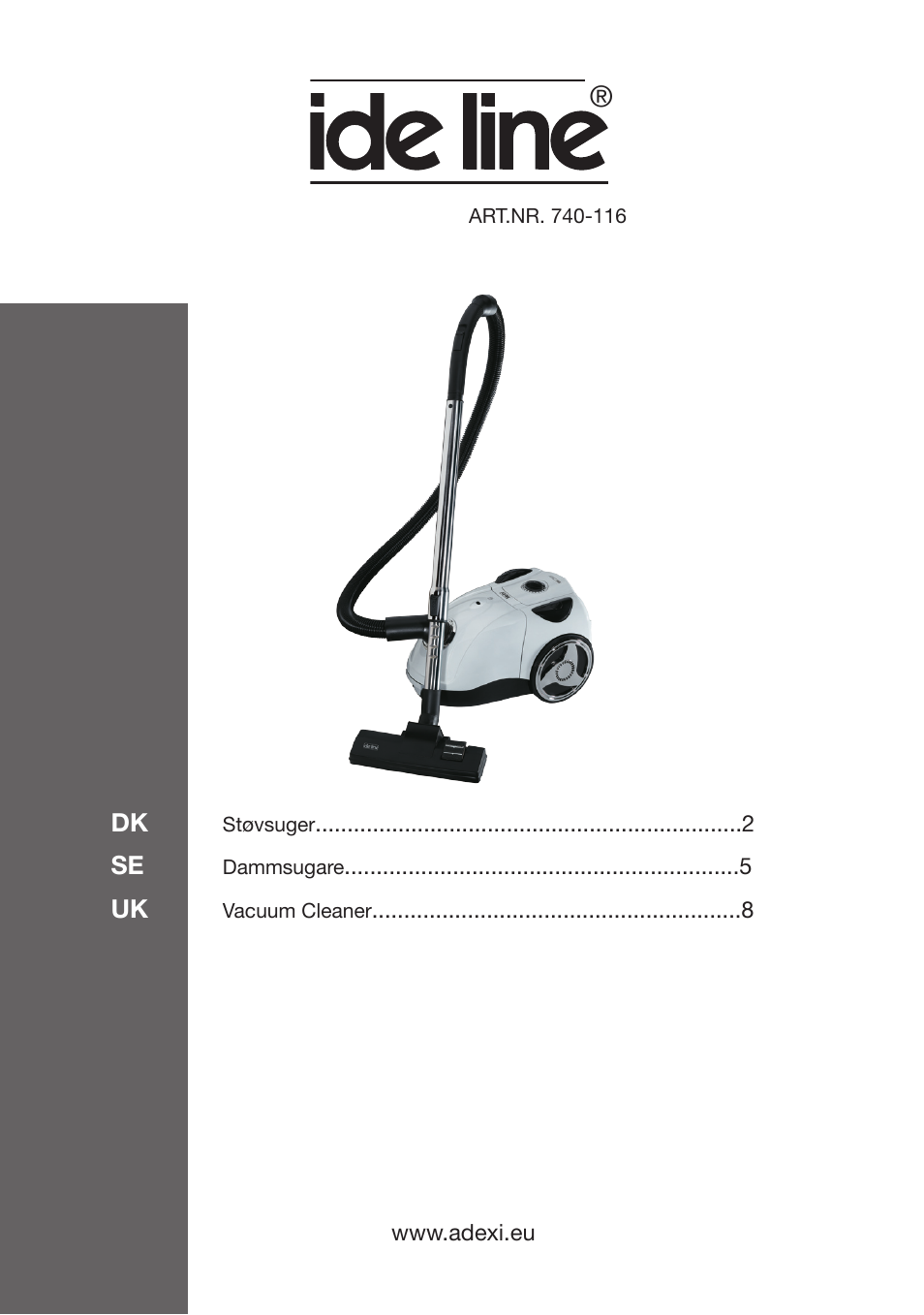 Melissa 740-116 User Manual | 10 pages