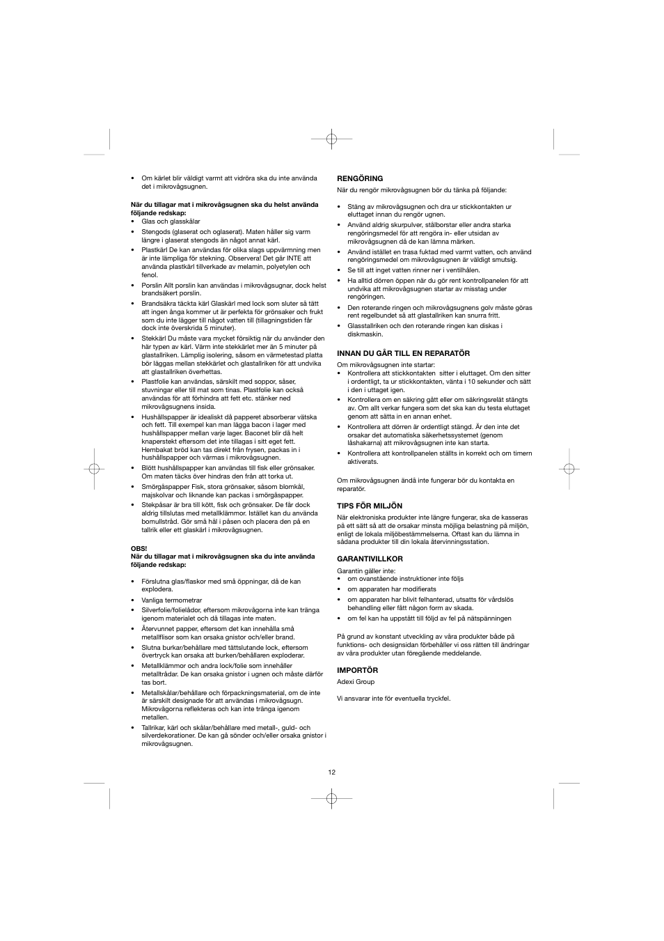 Melissa ide line 753-094 User Manual | Page 12 / 36