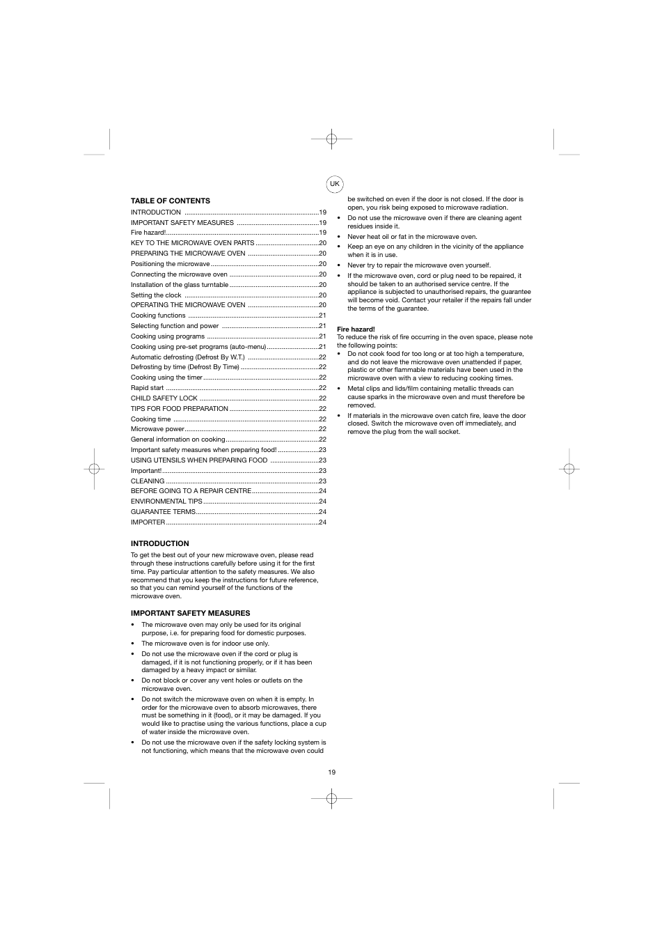 Melissa ide line 753-094 User Manual | Page 19 / 36