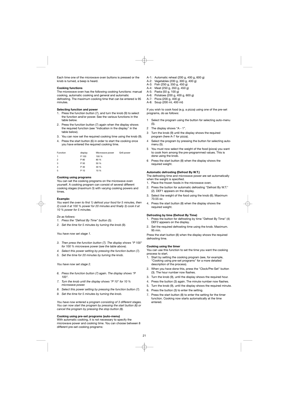 Melissa ide line 753-094 User Manual | Page 21 / 36