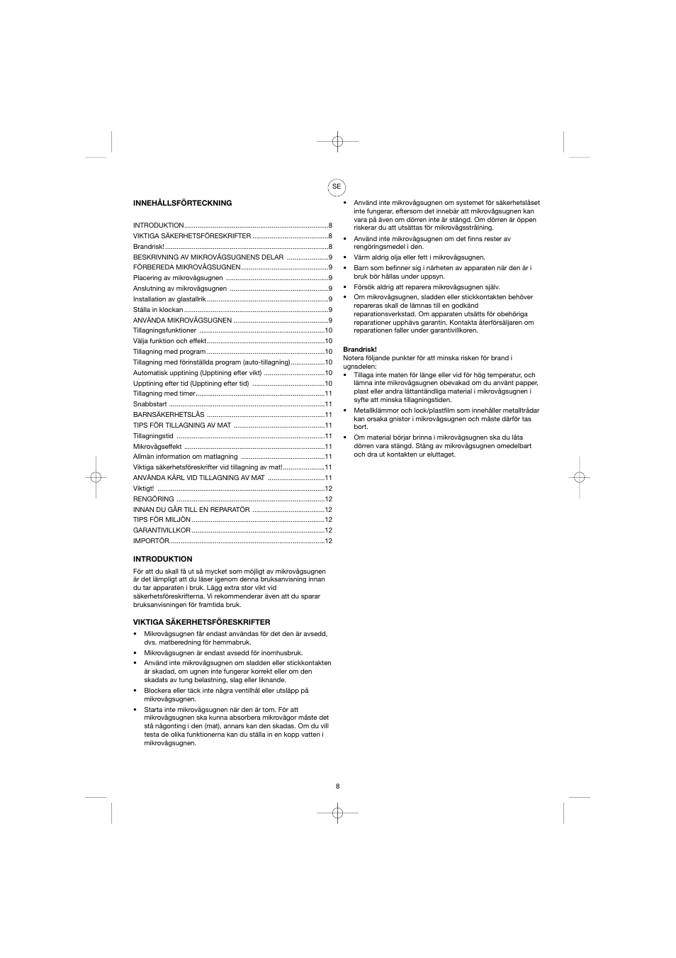 Melissa ide line 753-094 User Manual | Page 8 / 36