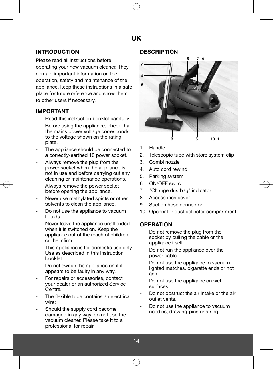 Melissa 640-089 User Manual | Page 14 / 27