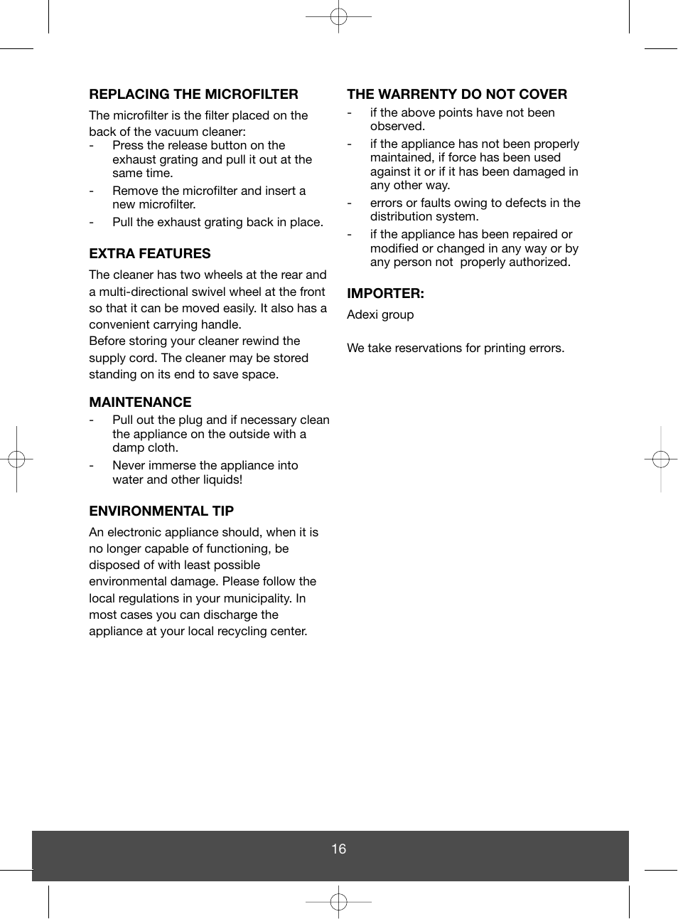 Melissa 640-089 User Manual | Page 16 / 27