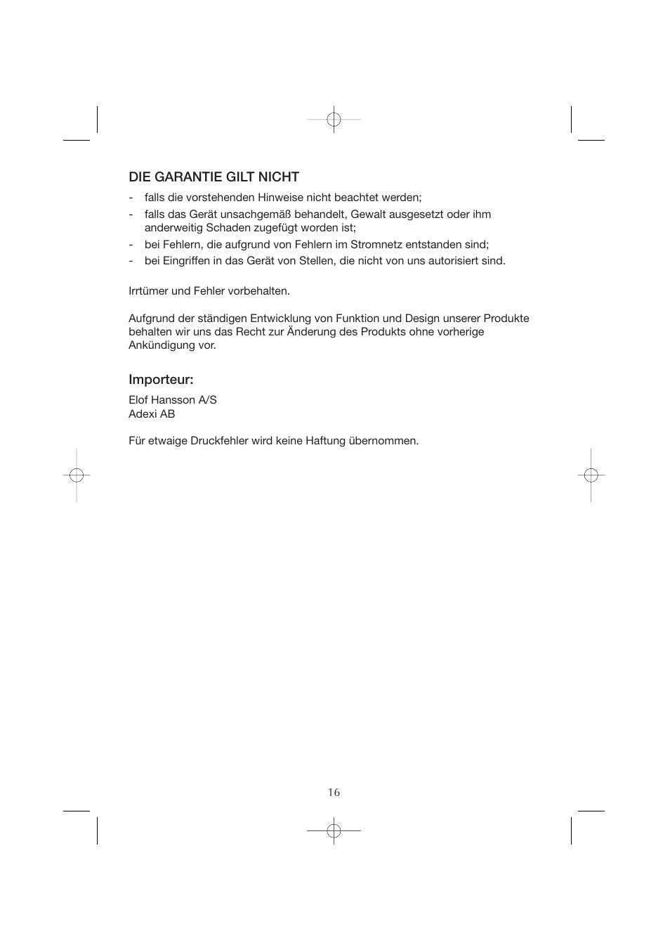 Melissa CM0801 User Manual | Page 16 / 23