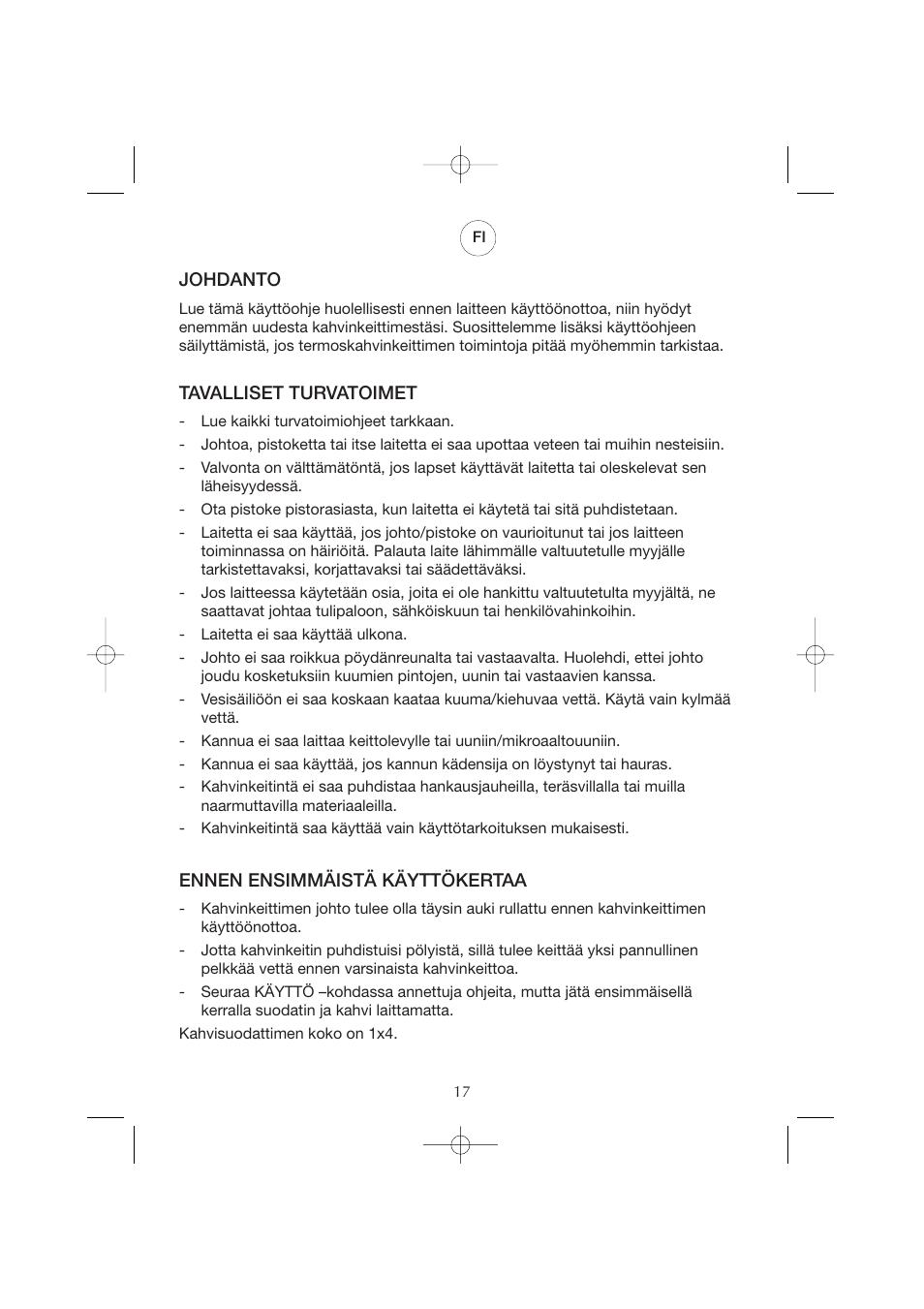 Melissa CM0801 User Manual | Page 17 / 23