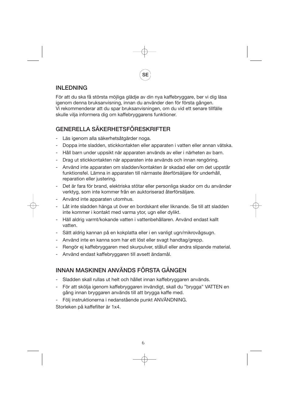 Melissa CM0801 User Manual | Page 6 / 23